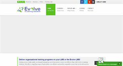 Desktop Screenshot of evolveelearning.com